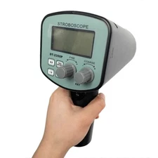 Strobe Flash Analyzer Meter Handheld Stroboscope Stroboscopic Tester 50-40000FPM