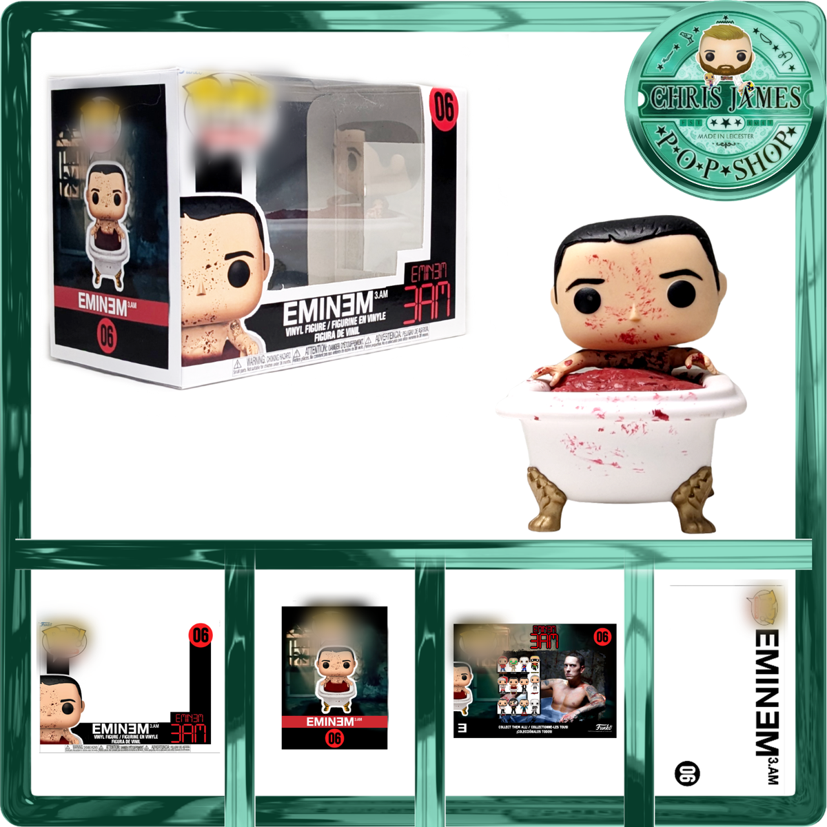 Eminem | Special Edition | Funko Pop | Figure | Hand-Painted Eminem | Special Edition | Funko Pop | Figure | Hand-Painted