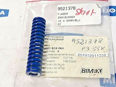BIMEX Spring 2001 B16 064 16X64mm BLUE (New old stock)