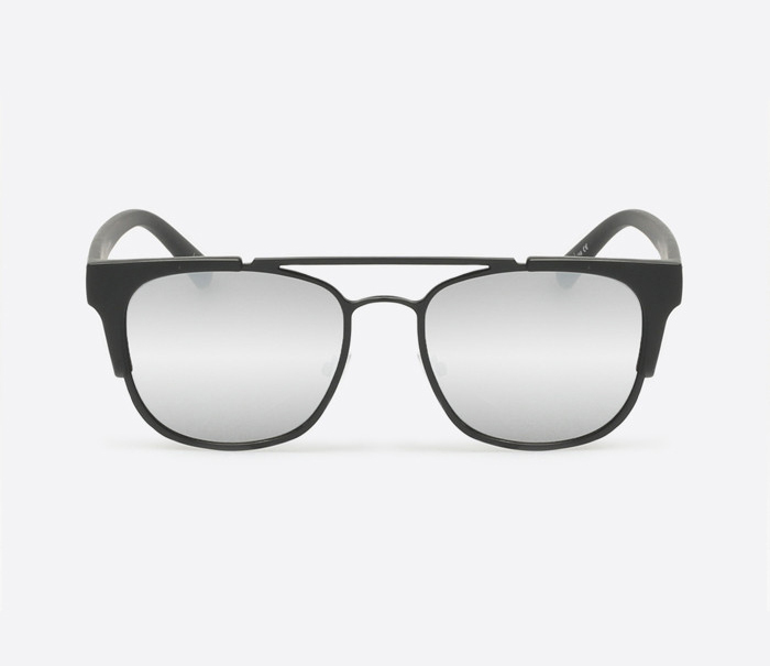 NEW QUAY High And Dry Black/Silver Mirror Sunglasses | eBay display picture 3
