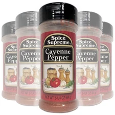 Spice Supreme CAYENNE PEPPER Food Seasonings Kitchen Cooking Herbs Spices 2.25oz
