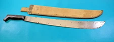 WWII U.S. Navy Mk 2 Collins Machete Sword Knife Bolo & USN Mark 2 Scabbard 1945