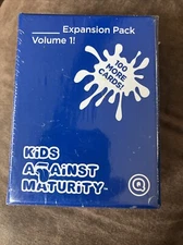Kids Against Maturity Expansion Pack #1, Card Game for Kids and Families, Super