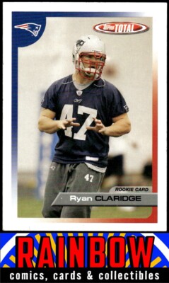 ライアンページ 2005 Topps Total #536 Ryan Claridge Rookie New England Patriots | eBay