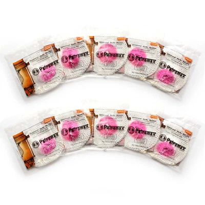 10 x Original Petromax Glühstrümpfe 1 Loch Glühstrumpf 400 Watt Anchor Geniol 1A