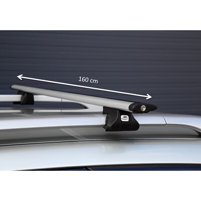 Dachträger für integrierte und offene Längsleisten ALFA-16 160cm