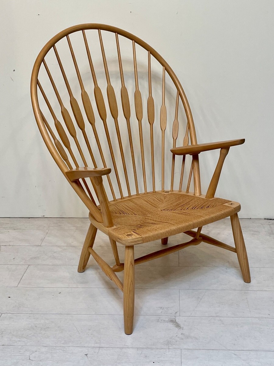 Hans Wegner Peacock Chair PP550 by Johannes Hansen Denmark Vintage