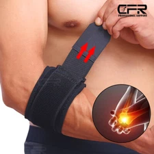 Tennis Elbow Brace Compression Strap Golfer Band Support Pain Relief Tendonitis