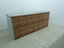 Ladentheke 2m Vintage holzoptik Ladentresen Tresen Ladeneinrichtung Tego Eden