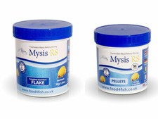 BCUK MYSIS RS-30g Flake & 110g( medium 2.5mm) Pellet twin pack**FREE P&P**