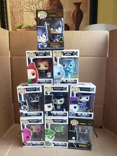 Funko Pop Movie Dc Batman And Villains Lot