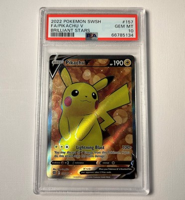 新品超激安】 ヤフオク! - PSA10 ピカチュウV SR ジェムミント (GEM MT