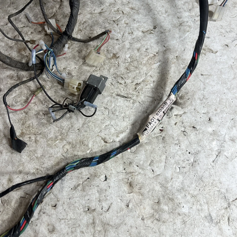 81-83 Mazda RX7 MT Under Dash Wiring Harness FB - Image 4 of 4