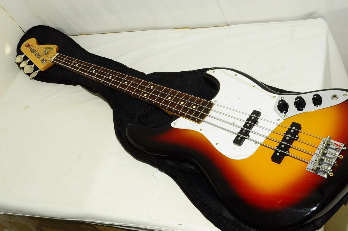 Fender Japan Jazz Bass O Serial Electric Bass Guitar Sunburst Ref No.5089