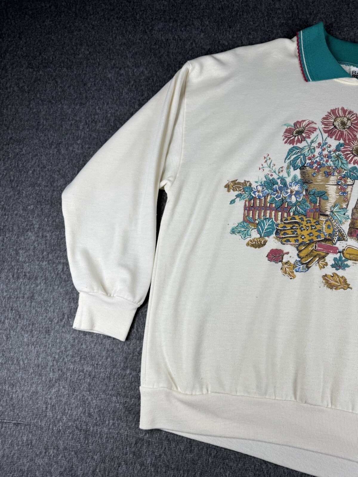 Vintage Basic Editions Pullover Sweater Womens La… - image 5