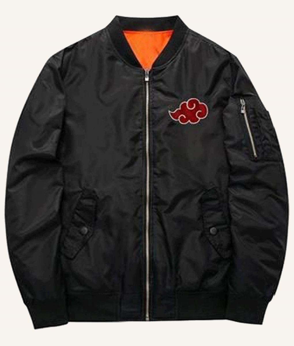 Akatsuki Itachi Black Bomber Jacket | eBay