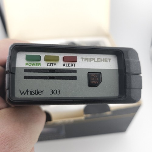 Vintage Whistler 303 Tripleheterodyne Radar Detector - EXCELLENT CONDITION - Picture 4 of 10
