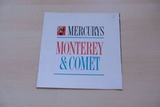 216205) Mercury Monterey - Comet - USA - Brochure 1962