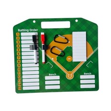 Double Sided Base Ball Coaches Board Referee Training Aid Baseball Coaching