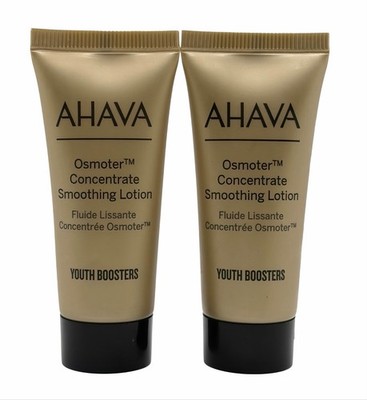 AHAVA Osmoter Concentrate Smoothing Lotion Travel 0.51 oz Ea x2 = 1.02 oz TOTAL