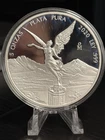 2020 MEXICAN LIBERTAD 5 Oz .999 Fine Silver PROOF Coin In Mint Sealed 5 Onza Ag