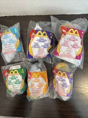 McDonald's 2001 Happy Meal Disney Buzz Lightyear Star Command Complete Toy Set J