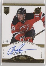 2013-14 Panini Dominion Rookie Auto Gold 19/50 Harri Pesonen #126 Auto a4e