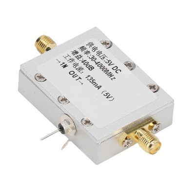 RF Amplifier Module 30 4000MHz 40dB Aluminum Alloy Wide Band Amplifier For