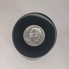 1972 Ford Motor Credit Company Silver Dollar Stapler - Paper Weight.