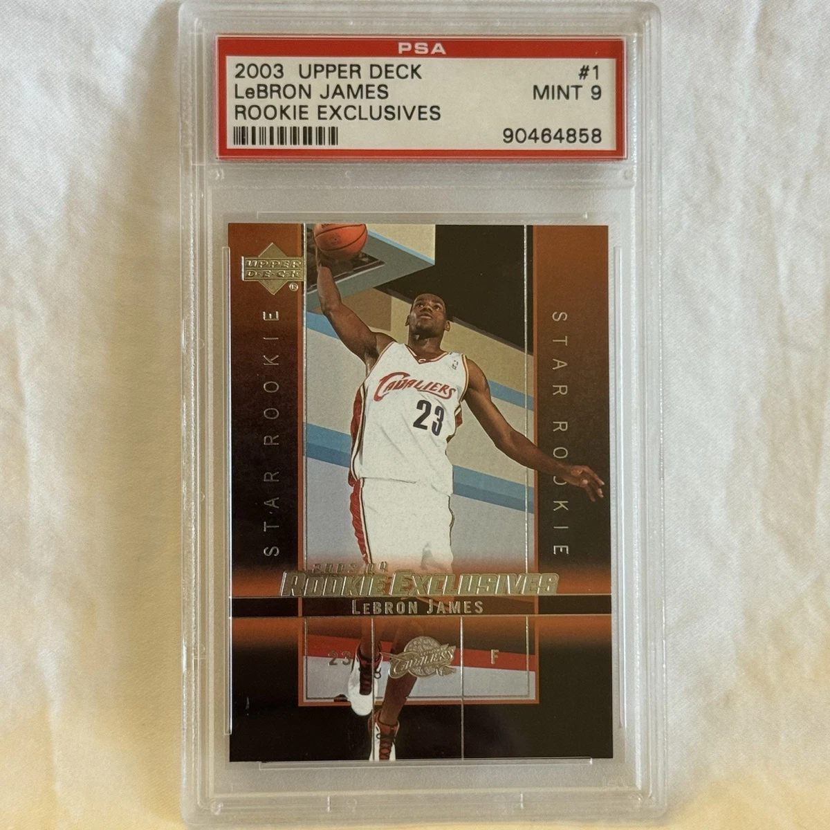 LeBron James Basketball Grade 9 Rookie Sports Trading Cards