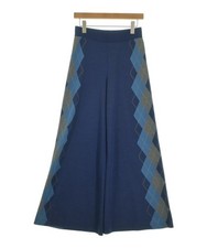 STELLA McCARTNEY Pants Other NavyxGrayxYellowetc. Check Pattern 2200657669621