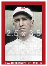Dave Robertson - c. 1914-15 New York Giants - choose a style - colorized print