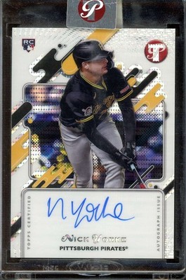 2025 Topps Pristine #PA-NY Nick Yorke Rookie Pristine Refractor Auto Sealed