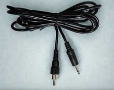 6ft RCA Male to 3.5mm Mono Male, Black -Great Quality