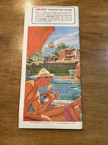 1966 Holiday Inn Verzeichnis 1. Mai - 31. August... eine Explosion aus der Vergangenheit! Schönes Cover Art! - Bild 4 von 9
