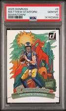 2025 Panini Donruss Downtown! Matthew Stafford