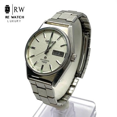 Orient Swimmer 100 H56910380 Wristwatch Silver Stainless No Accessories