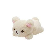 “Rilakkuma” Korilakkuma plush toy lies face down meets brown bear theme Used