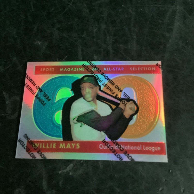 1996 Topps - Willie Mays Reprints Willie Mays #13 1960 Topps All-Star