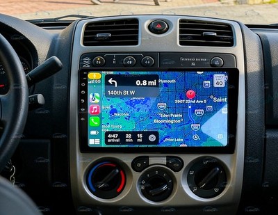 For 2004-2012 Chevy Colorado Apple Carplay Stereo Radio Android 15 GPS NAV WIFI