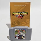 Mario Kart 64 (Nintendo 64, N64, 1997) Authentic Original With Manual Tested