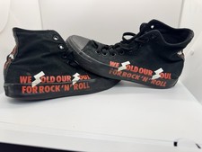 Black Sabbath Converse Hi-Tops M7/W9 vendimos nuestra alma para rock and roll
