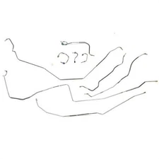 The Stop Shop F1968FD Brake Line Kit, 1968 Camaro Factory Disc