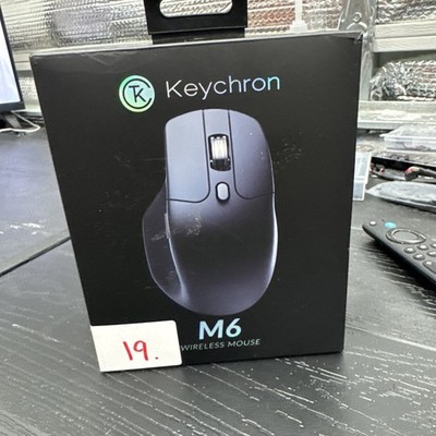 Keychron - M6 Ergonomic  Wireless Laser Mouse w/ Macro Button