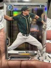 2021 Bowman Draft - Chrome Mason Miller #BDC-85 Refractor (RC)