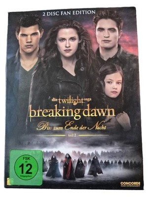 Twilight Saga Breaking Dawn Teil 2 DVD FSK 12 Kristen Stewart Deutsch