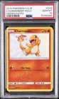 2019 POKEMON SUN & MOON HIDDEN FATES #SV6 CHARMANDER-HOLO PSA 10