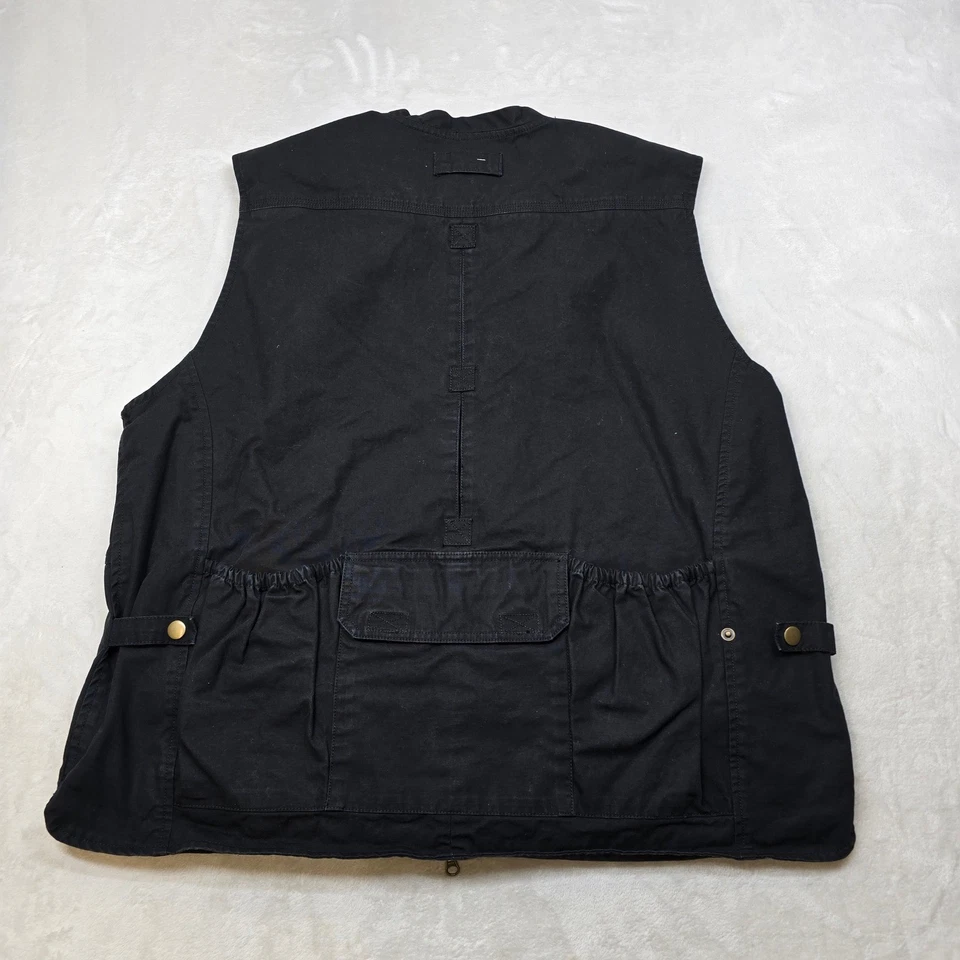 5.11 Tactical Series Vest Mens 2XL Black Zip Multi Pocket Conceal Carry Utility - Image 4 of 4