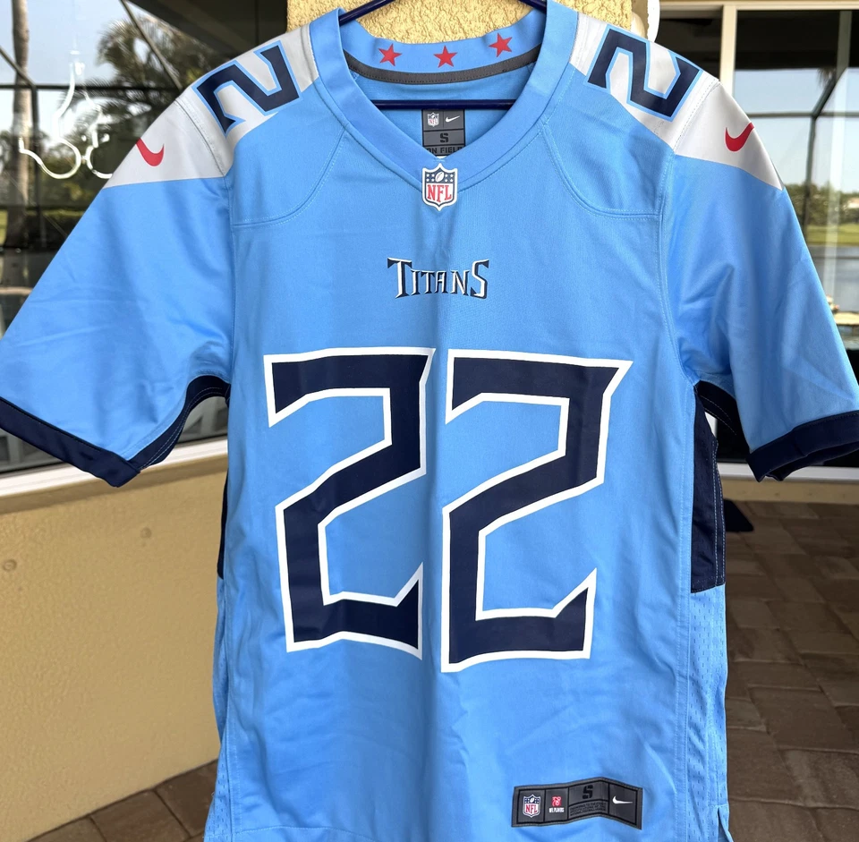 🏈Derrick Henry Signed✍️Tennessee Titans NIKE Jersey👕NFL Sports Memorabilia🛡️ - Image 2 of 4