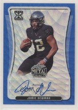 2021 Leaf Metal Draft Flashback Base Blue Wave /20 Jamie Newman Auto 05qn